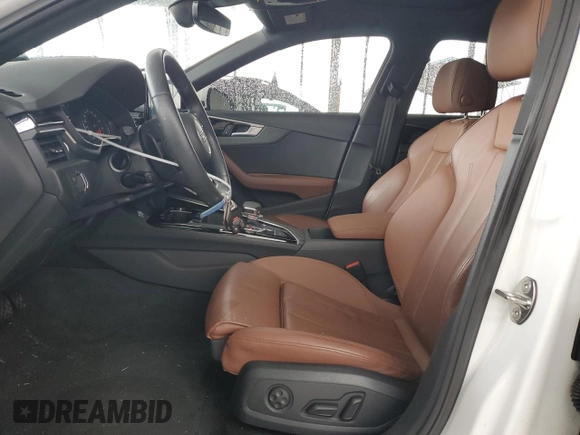 2021 Audi A4 S line Premium with VIN WAUDAAF41MA061966, listed as a Copart auction lot 48453555 with 37,794 mi miles and Salvage Title. Bid and sale history available at DreamBid. Image 7.