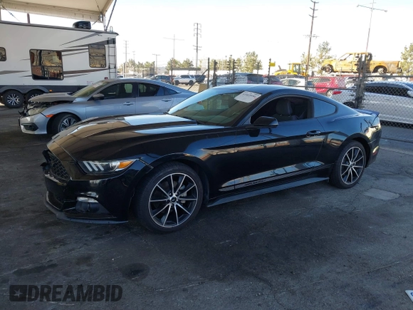 2016 Ford Mustang EcoBoost with VIN 1FA6P8TH8G5242740, listed as a IAAI auction lot 41669556 with 91,426 mi miles. Bid and sale history available at carsss.com. Image 17.