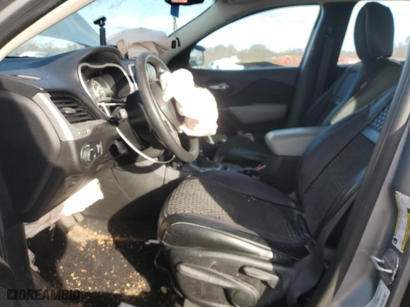 2014 Jeep Cherokee Sport with VIN 1C4PJMAB9EW209891, listed as a Copart auction lot 45313515 with 166,652 mi miles and Salvage Title. Bid and sale history available at carsss.com. Image 7.