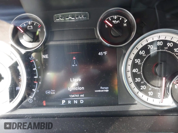 2013 Ram 1500 Tradesman with VIN 1C6RR6FT6DS617616, listed as a IAAI auction lot 41419265 with 134,741 mi miles and . Bid and sale history available at DreamBid. Image 15.