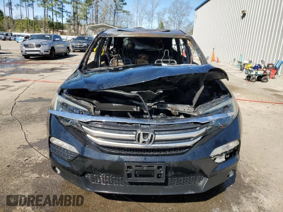 2016 Honda Pilot EX-L with VIN 5FNYF6H51GB016756, listed as a Copart auction lot 47367475 with 0 mi miles and Salvage Title. Bid and sale history available at carsss.com. Image 5.