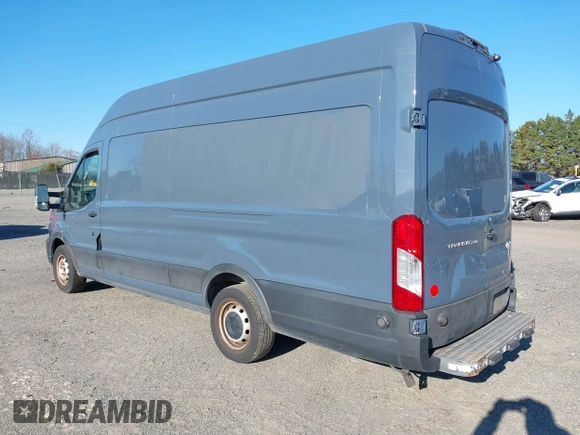 2021 Ford Transit Cargo with VIN 1FTBR3X8XMKA57960, listed as a IAAI auction lot 41842606 with 5,176 mi miles and . Bid and sale history available at DreamBid. Image 3.