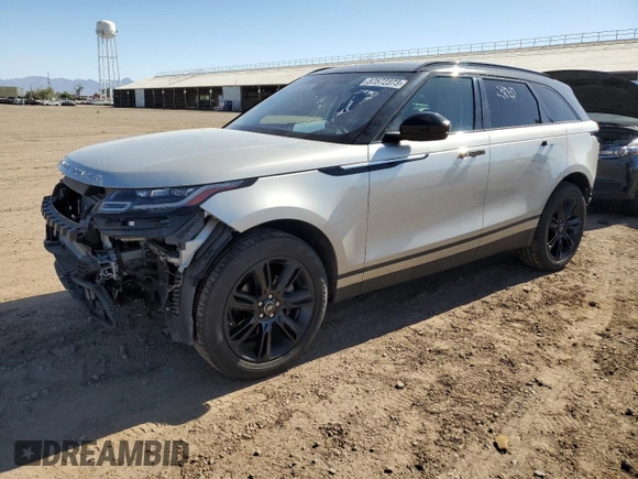 2019 Land Rover Range Rover Velar S with VIN SALYB2EN6KA782601, listed as a Copart auction lot 57572373 with 46,518 mi miles. Bid and sale history available at carsss.com. Image 1.