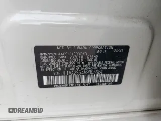 2021 Subaru WRX STI с VIN JF1VA2S64M9805684, выставлен на аукционе Copart как лот 55616745 с пробегом 47 737 миль миль и Списание • Salvage title. История ставок и продаж доступна на DreamBid. Изображение 12.