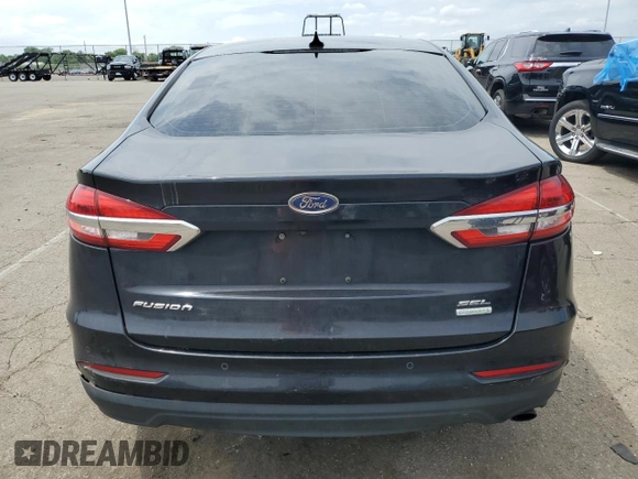 2020 Ford Fusion SEL with VIN 3FA6P0CD9LR136772, listed as a Copart auction lot 56256035 with 125,929 mi miles and Clean title. Bid and sale history available at DreamBid. Image 6.