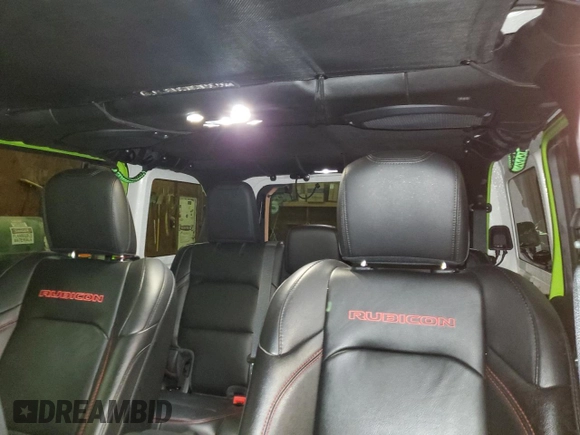 2021 Jeep Wrangler Unlimited Rubicon with VIN 1C4HJXFG3MW827572, listed as a Copart auction lot 50176465 with 33,293 mi miles and Salvage Title. Bid and sale history available at carsss.com. Image 10.