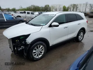 2017 Kia Sorento LX z VIN 5XYPGDA37HG265238, wystawiony jako Copart lot #55601985 z przebiegiem 90 505 mil mil oraz Szkoda całkowita • Salvage title. Historia ofert i sprzedaży dostępna na DreamBid. Obrazek 1.