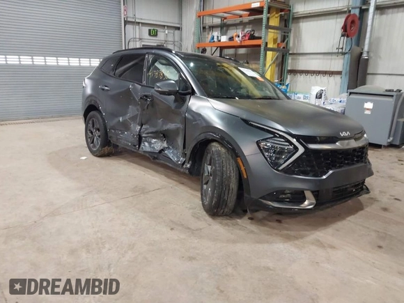2023 Kia Sportage SX-Prestige with VIN KNDPXCAG7P7094340, listed as a IAAI auction lot 41389838 with 16,785 mi miles and . Bid and sale history available at DreamBid. Image 1.