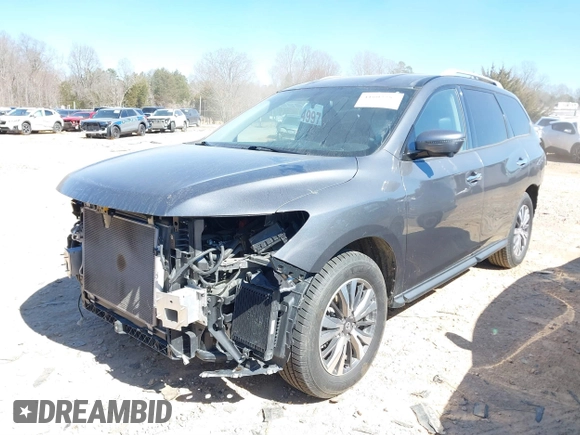 2019 Nissan Pathfinder SV z VIN 5N1DR2MM5KC612594, wystawiony jako IAAI lot #41602287 z przebiegiem 53 240 mil mil oraz . Historia ofert i sprzedaży dostępna na DreamBid. Obrazek 22.