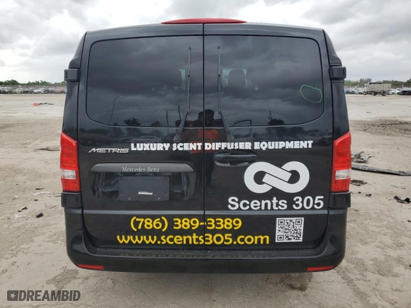 2018 Mercedes-Benz Metris Passenger Van with VIN WD4PG2EE9J3452786, listed as a Copart auction lot 74939774 with 0 mi miles and Non Repairable. Bid and sale history available at carsss.com. Image 6.