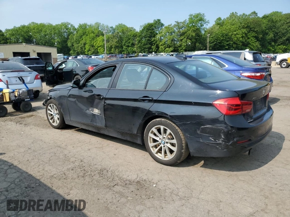 2018 BMW 3 Series 320i xDrive z VIN WBA8A3C50JA489629, wystawiony jako Copart lot #59535745 z przebiegiem 75 941 mil mil oraz Szkoda całkowita • Salvage title. Historia ofert i sprzedaży dostępna na DreamBid. Obrazek 2.