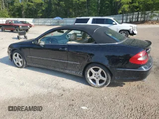 2006 Mercedes-Benz CLK-Class 5.0L with VIN WDBTK75G76T066055, listed as a Copart auction lot 69743364 with 0 mi miles and Salvage Title. Bid and sale history available at carsss.com. Image 2.