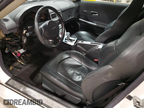 2004 Chrysler Crossfire с VIN 1C3AN69L64X009535, выставлен на аукционе Copart как лот 51344405 с пробегом Не указан миль и На запчасти • Non repairable. История ставок и продаж доступна на DreamBid. Изображение 7.