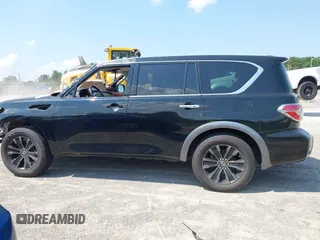 2018 Nissan Armada Platinum with VIN JN8AY2NE5J9731473, listed as a IAAI auction lot 42441530 with 94,033 mi miles and . Bid and sale history available at DreamBid. Image 14.