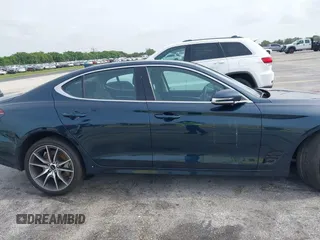 2025 Genesis G70 2.5T with VIN KMTG34SC0SU153835, listed as a IAAI auction lot 42586687 with 17,312 mi miles and . Bid and sale history available at DreamBid. Image 13.