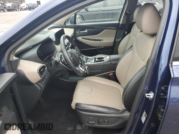 2023 Hyundai Santa Fe Limited with VIN 5NMS44AL9PH510032, listed as a Copart auction lot 42180375 with 20,802 mi miles and Salvage Title. Bid and sale history available at carsss.com. Image 7.