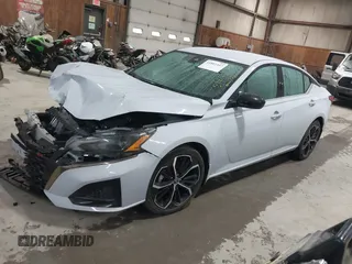 2025 Nissan Altima SR with VIN 1N4BL4CV8SN336988, listed as a IAAI auction lot 41807447 with 5,263 mi miles and . Bid and sale history available at DreamBid. Image 16.