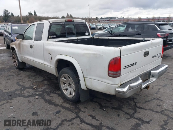 2003 Dodge Dakota SLT with VIN 1D7HL42N83S296040, listed as a IAAI auction lot 41462371 with 250,407 mi miles. Bid and sale history available at carsss.com. Image 3.