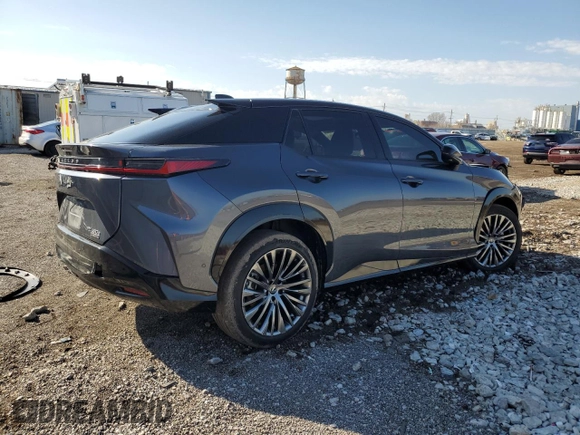 2023 Lexus RZ 450e Premium z VIN JTJAAAAB5PA007146, wystawiony jako Copart lot #50764805 z przebiegiem 20 747 mil mil oraz Szkoda całkowita • Salvage title. Historia ofert i sprzedaży dostępna na DreamBid. Obrazek 3.