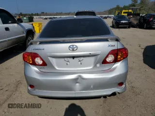 2009 Toyota Corolla XRS with VIN 2T1BE40E49C027816, listed as a Copart auction lot 44138545 with 165,071 mi miles and Salvage Title. Bid and sale history available at carsss.com. Image 6.