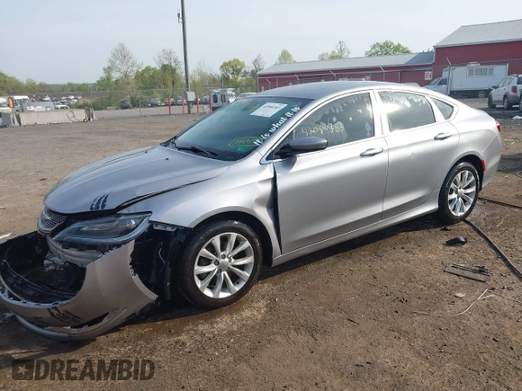 2015 Chrysler 200 C with VIN 1C3CCCCB2FN739826, listed as a IAAI auction lot 42080383 with 152,360 mi miles and . Bid and sale history available at DreamBid. Image 17.