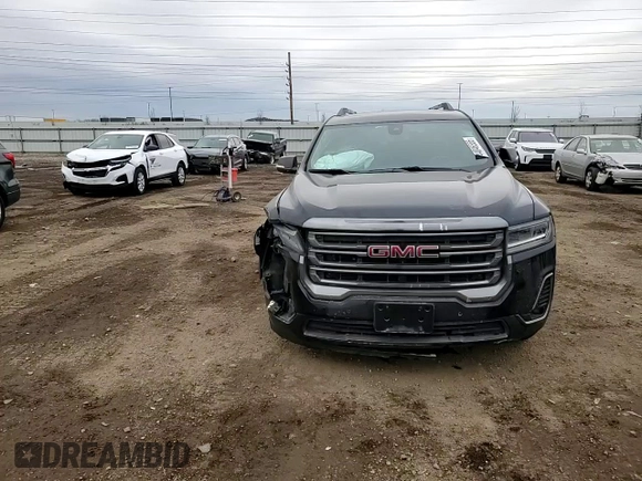 2021 GMC Acadia AT4 with VIN 1GKKNLLS8MZ138903, listed as a Copart auction lot 44046555 with 60,141 mi miles and Salvage Title. Bid and sale history available at carsss.com. Image 11.