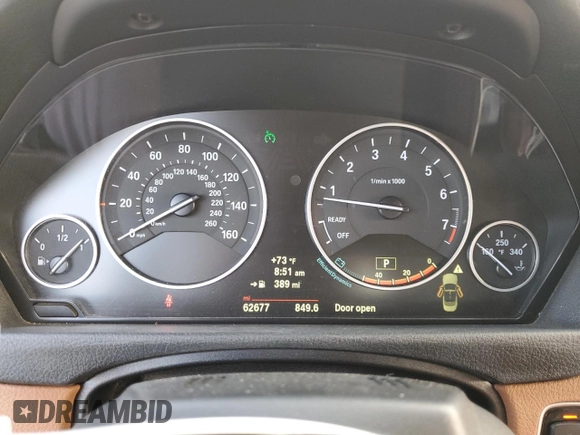 2014 BMW 4 Series 428i with VIN WBA3V5C5XEP747796, listed as a Copart auction lot 77242064 with 62,677 mi miles and Non repairable. Bid and sale history available at DreamBid. Image 9.