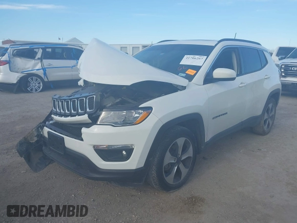 2018 Jeep Compass Latitude z VIN 3C4NJCBBXJT123876, wystawiony jako IAAI lot #41706267 z przebiegiem 69 981 mil mil oraz . Historia ofert i sprzedaży dostępna na DreamBid. Obrazek 17.