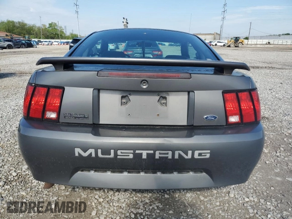 2004 Ford Mustang Standard with VIN 1FAFP40674F229138, listed as a Copart auction lot 56186445 with 128,566 mi miles and Salvage title. Bid and sale history available at DreamBid. Image 6.