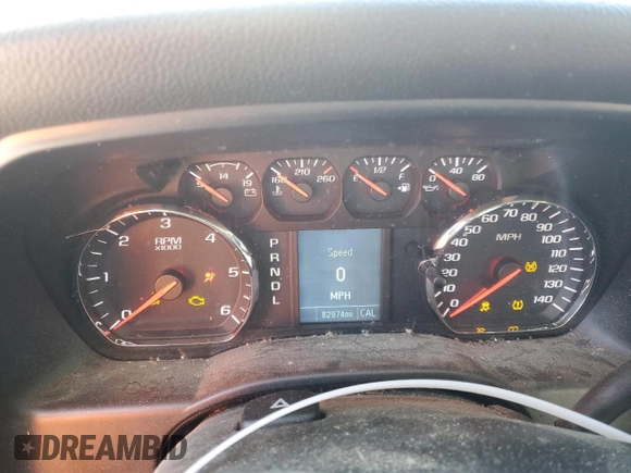 2017 Chevrolet Silverado 1500 Work Truck with VIN 1GCVKNEH8HZ382460, listed as a Copart auction lot 41900925 with 82,974 mi miles and Salvage Title. Bid and sale history available at carsss.com. Image 9.