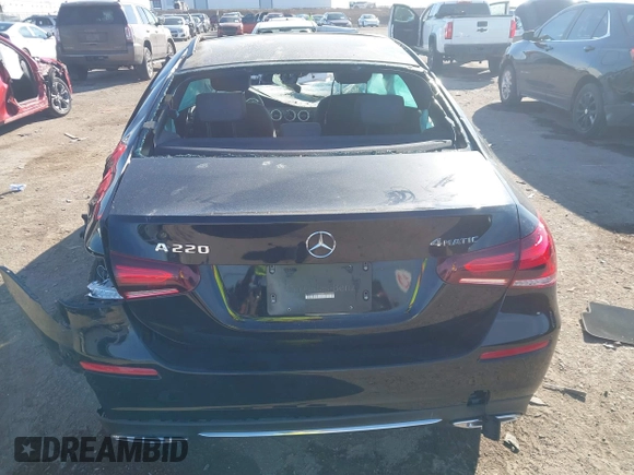 2022 Mercedes-Benz A 220 with VIN W1K3G4FB4NJ333267, listed as a IAAI auction lot 41327845 with Not Provided miles and . Bid and sale history available at DreamBid. Image 16.
