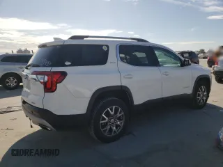 2020 GMC Acadia SLT with VIN 1GKKNULS4LZ149479, listed as a Copart auction lot 84485464 with 124,460 mi miles and Salvage Title. Bid and sale history available at DreamBid. Image 3.