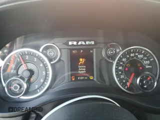 2023 Ram 1500 Big Horn with VIN 1C6SRFBTXPN535513, listed as a Copart auction lot 67712654 with 41,251 mi miles and Salvage Title. Bid and sale history available at carsss.com. Image 9.