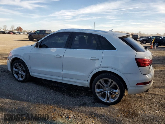 2017 Audi Q3 Premium Plus z VIN WA1HCCFS0HR008413, wystawiony jako Copart lot #78402944 z przebiegiem 131 527 mil mil oraz Szkoda całkowita • Salvage title. Historia ofert i sprzedaży dostępna na DreamBid. Obrazek 2.