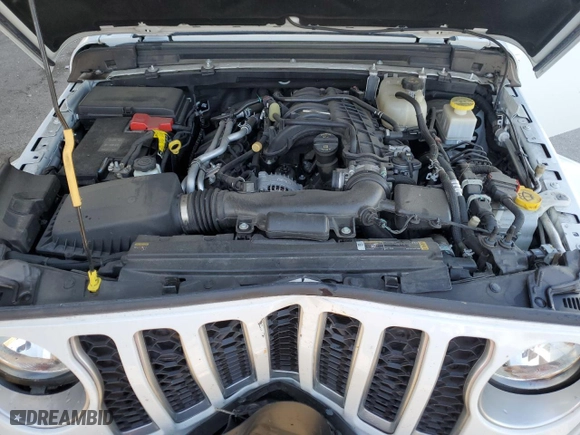 2023 Jeep Gladiator Overland with VIN 1C6HJTFG9PL535396, listed as a Copart auction lot 47459685 with 45,596 mi miles and Non Repairable. Bid and sale history available at carsss.com. Image 11.