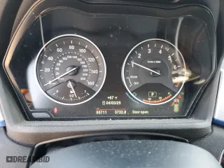 2016 BMW X1 xDrive28i with VIN WBXHT3C36G5E48019, listed as a Copart auction lot 51843235 with 95,711 mi miles and Salvage Title. Bid and sale history available at carsss.com. Image 9.