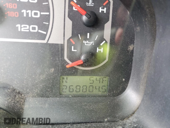2006 Ford F-150 XLT with VIN 1FTPX14V16FB06890, listed as a Copart auction lot 46898095 with 268,804 mi miles and Salvage Title. Bid and sale history available at carsss.com. Image 9.