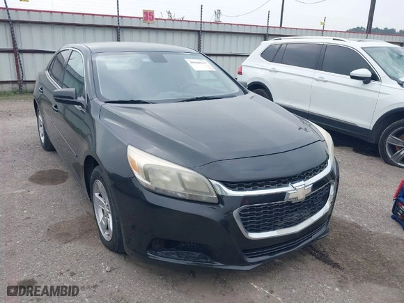 2014 Chevrolet Malibu LS with VIN 1G11B5SL9EF120508, listed as a IAAI auction lot 39388435 with 1 mi miles. Bid and sale history available at carsss.com. Image 1.