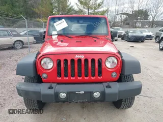 2015 Jeep Wrangler Sport with VIN 1C4GJWAGXFL686842, listed as a IAAI auction lot 42040058 with 154,091 mi miles. Bid and sale history available at carsss.com. Image 12.