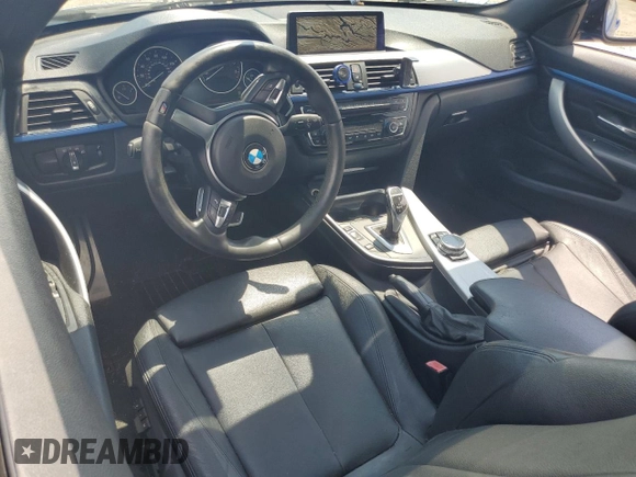 2014 BMW 4 Series 435i z VIN WBA3R1C58EK190171, wystawiony jako Copart lot #63783955 z przebiegiem Nie podano mil oraz Czysty tytuł • Clean title. Historia ofert i sprzedaży dostępna na DreamBid. Obrazek 8.