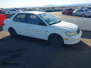 2003 Mitsubishi Lancer ES with VIN JA3AJ26E43U098235, listed as a IAAI auction lot 41646788 with 133,305 mi miles. Bid and sale history available at carsss.com. Image 1.