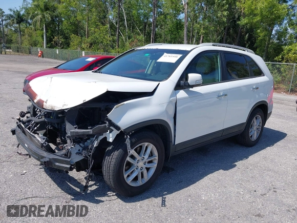 2015 Kia Sorento LX with VIN 5XYKT3A67FG657336, listed as a IAAI auction lot 41761446 with 73,123 mi miles. Bid and sale history available at carsss.com. Image 17.