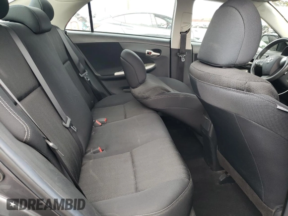 2012 Toyota Corolla L with VIN 5YFBU4EE6CP028386, listed as a Copart auction lot 53189055 with 0 mi miles and Salvage Title. Bid and sale history available at carsss.com. Image 11.