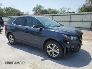 2018 Chevrolet Equinox LT with VIN 3GNAXKEX7JS564960, listed as a Copart auction lot 51712245 with 145,512 mi miles and Salvage Title. Bid and sale history available at DreamBid. Image 4.