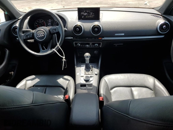 2019 Audi A3 Sedan Premium with VIN WAUAUGFF6KA089757, listed as a Copart auction lot 57540234 with 38,718 mi miles and Salvage Title. Bid and sale history available at carsss.com. Image 8.