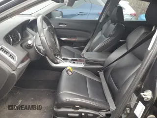 2016 Acura TLX V6 with VIN 19UUB2F3XGA011795, listed as a Copart auction lot 44322505 with 0 mi miles and Salvage Title. Bid and sale history available at carsss.com. Image 7.