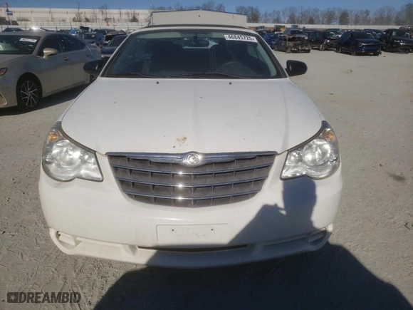2010 Chrysler Sebring LX with VIN 1C3BC4EB9AN172103, listed as a Copart auction lot 46845725 with 169,721 mi miles and Salvage Title. Bid and sale history available at carsss.com. Image 5.
