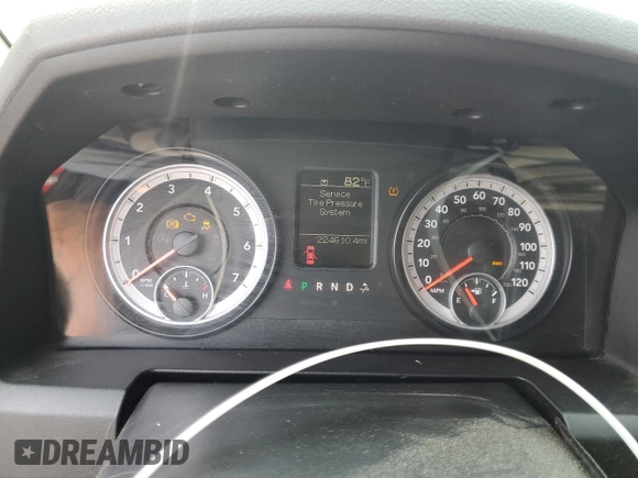 2014 Ram 1500 Express with VIN 1C6RR7KT3ES106247, listed as a Copart auction lot 58518385 with 224,610 mi miles and Non repairable. Bid and sale history available at DreamBid. Image 9.