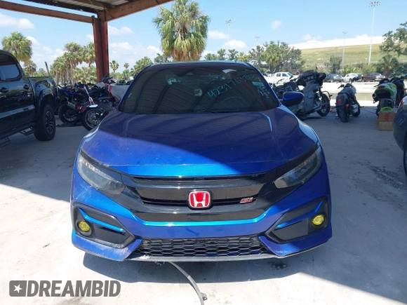 2020 Honda Civic Si z VIN 2HGFC1E50LH705586, wystawiony jako IAAI lot #42317630 z przebiegiem 34 904 mil mil oraz . Historia ofert i sprzedaży dostępna na DreamBid. Obrazek 12.