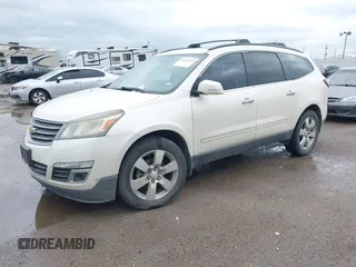 2014 Chevrolet Traverse LTZ with VIN 1GNKRJKD9EJ168099, listed as a IAAI auction lot 41955937 with 171,371 mi miles and . Bid and sale history available at DreamBid. Image 17.